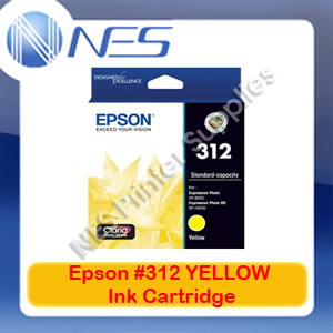 Epson Genuine #312 YELLOW Ink Cartridge for Expression XP-8500/XP-15000 (T182492)